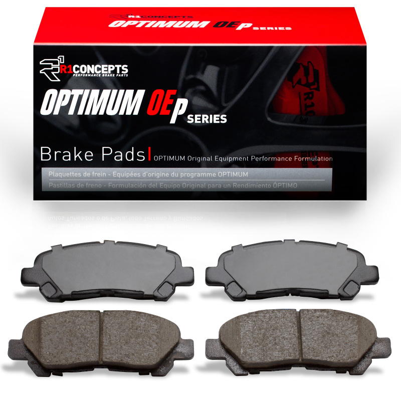 Toyota Highlander Brake Pads - Rear - R1 Concepts - Optimum OE - `08-`13